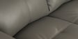Orlando Leatherette 3 Seater Sofa In Grey Colour