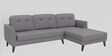 Orlin Fabric LHS Sectional Sofa in Light Grey Colour