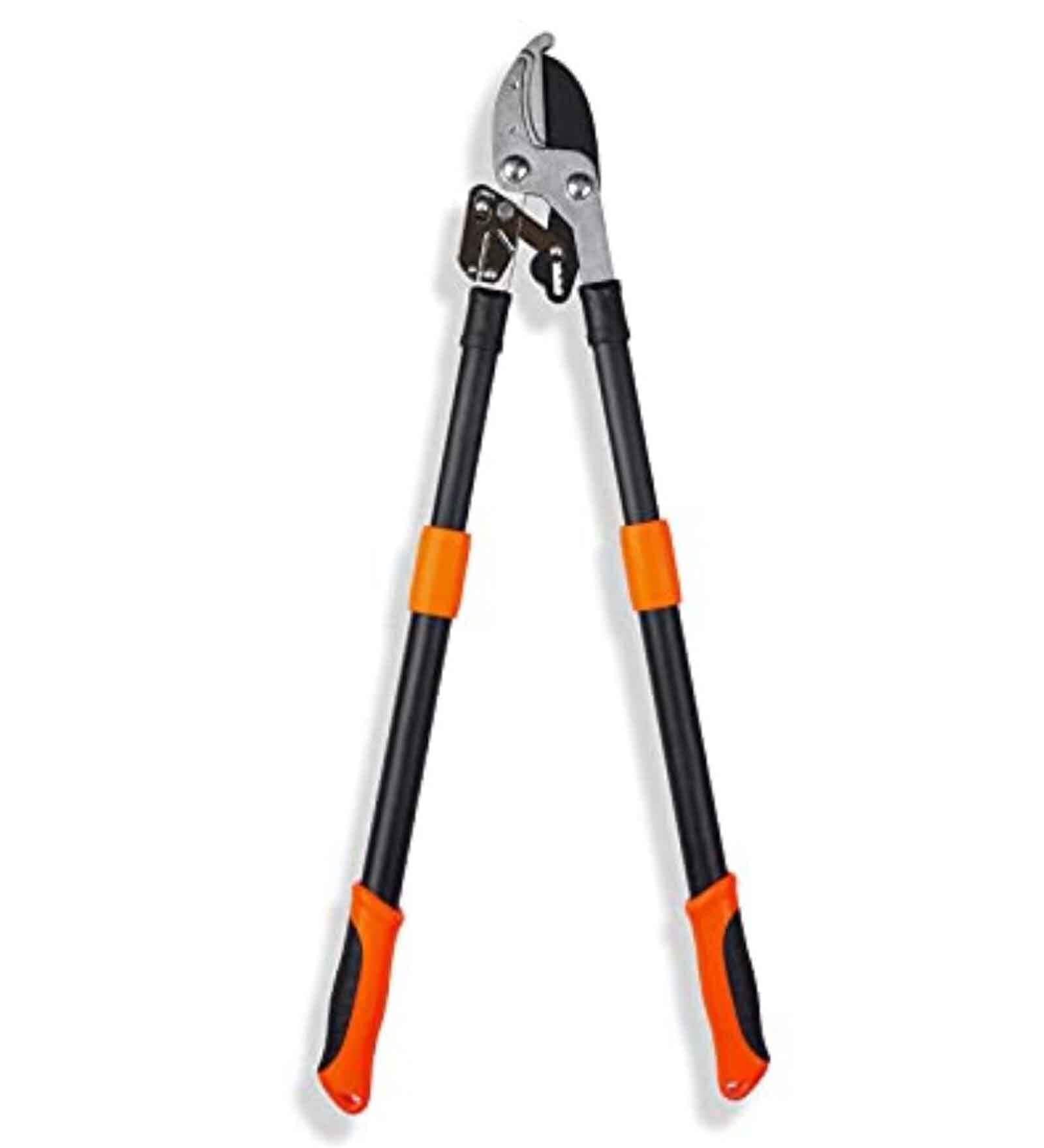 Orange Carbon Steel Lopper Gardening Tool