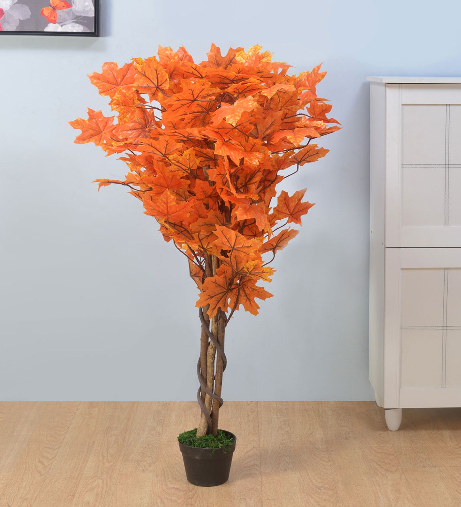 Synthetic Orange Maple Artifical Tree