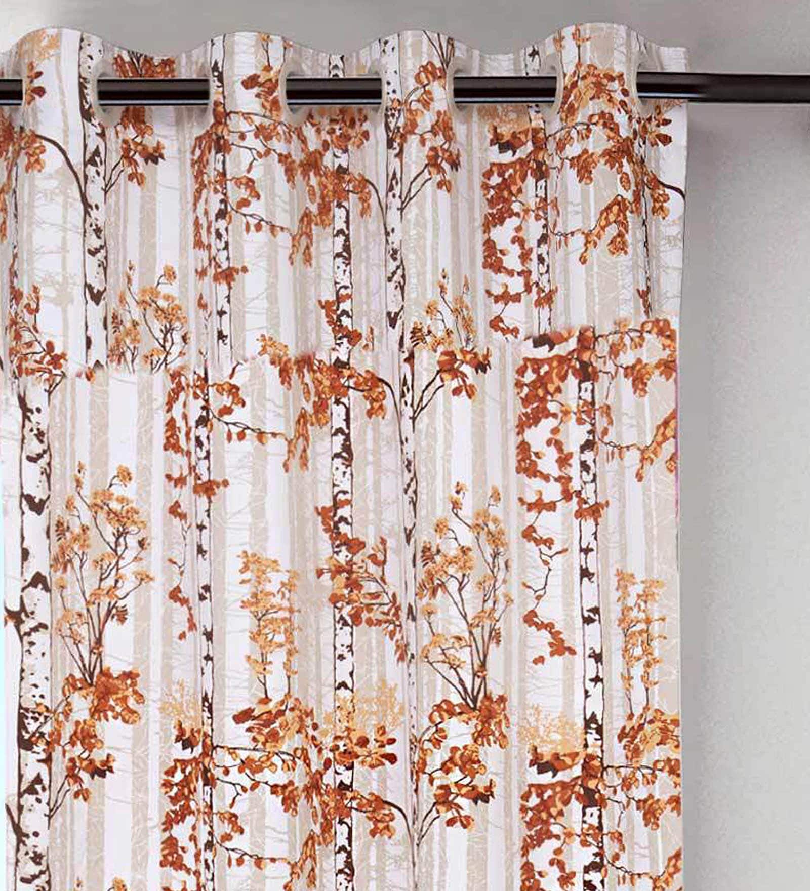 Polyester Blackout 5 Feet Eyelet Curtain