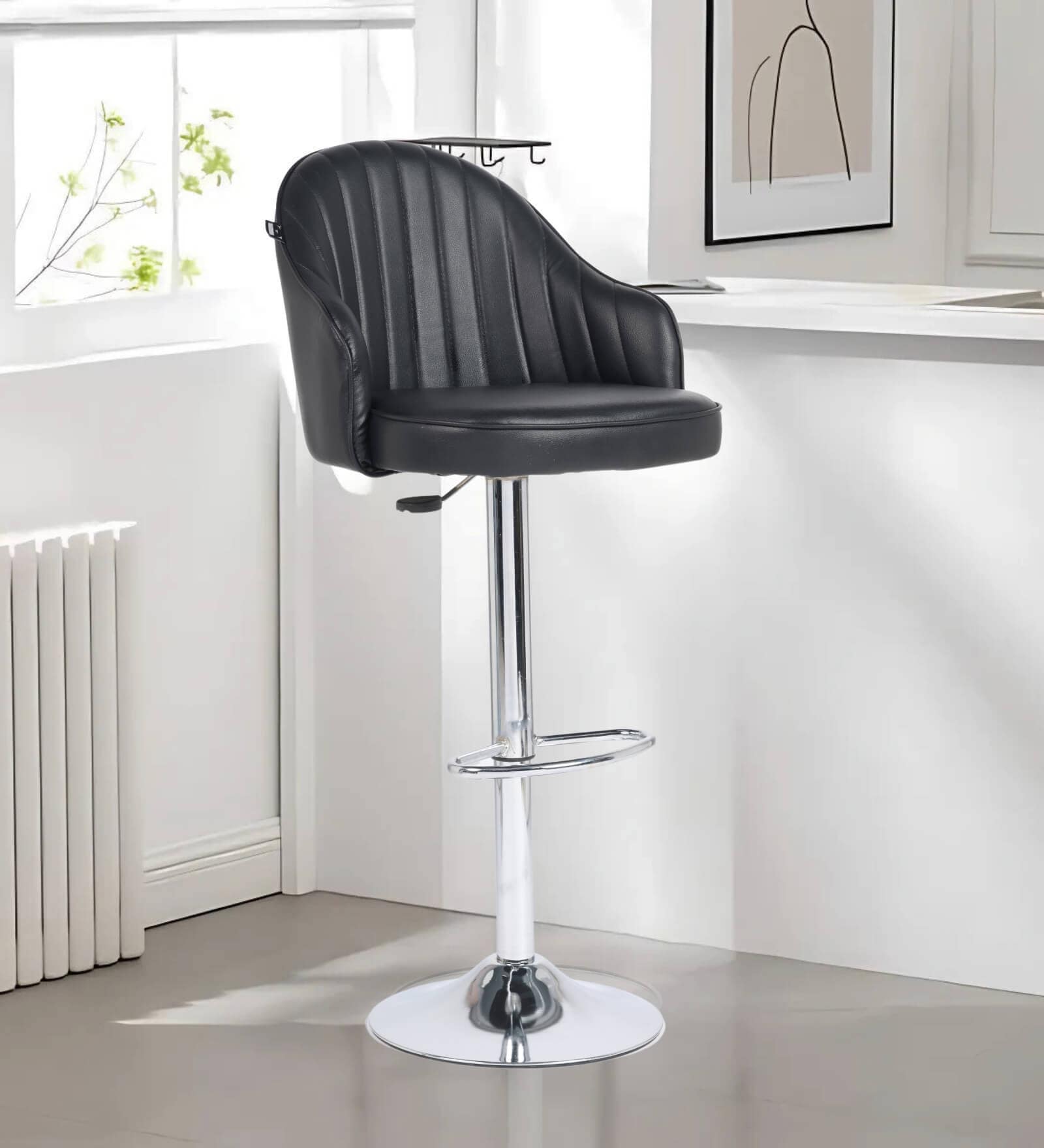 Orbit Bar Chair in Black Colour