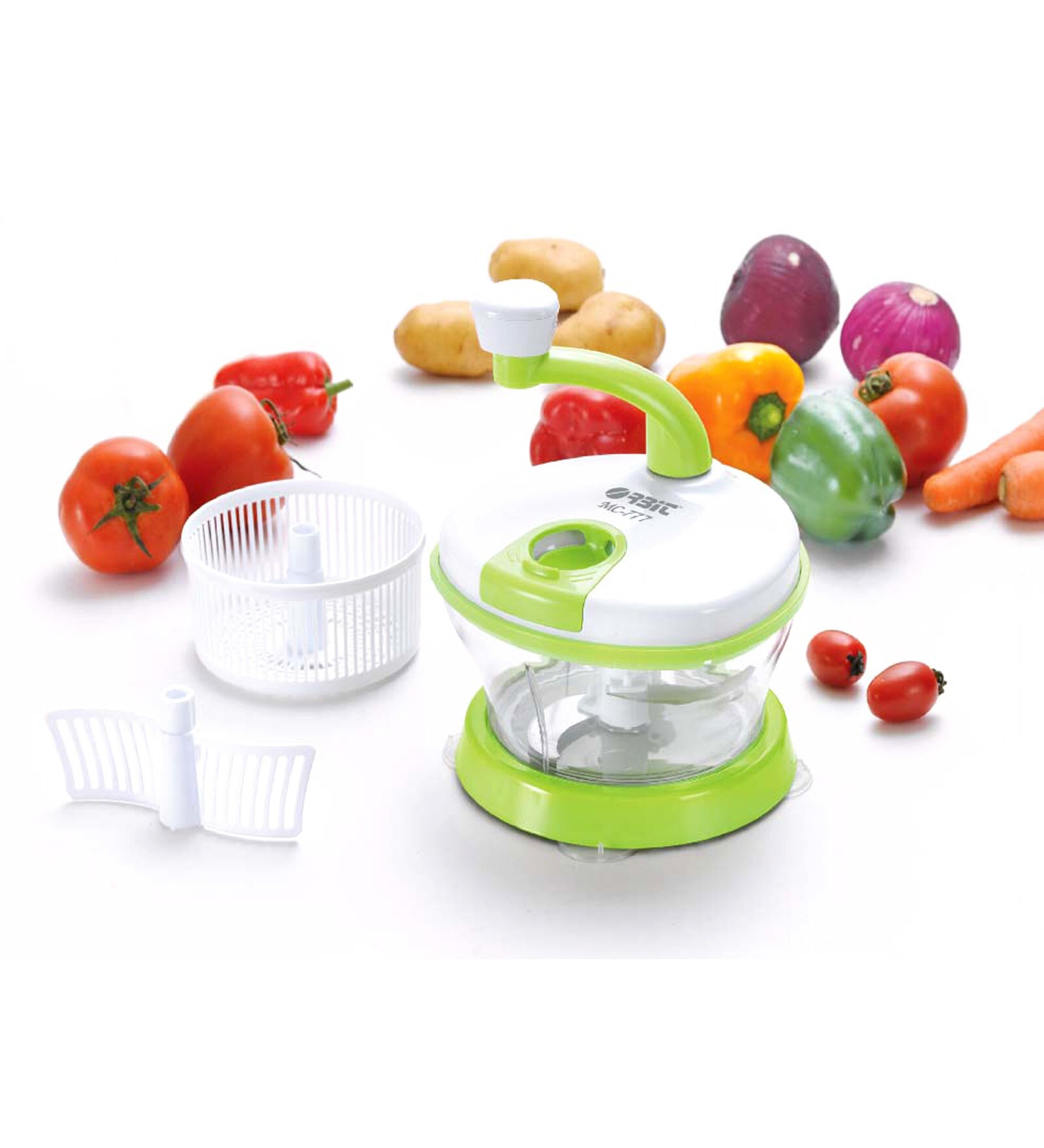 Orbit White Non-Electric Chopper (Model No: MC-777)