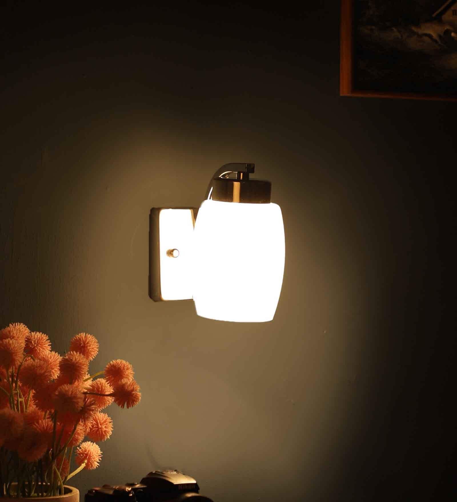 Buy Ordinary Medulla Chrome Metal Wall Lights By Eliante By Jainsons