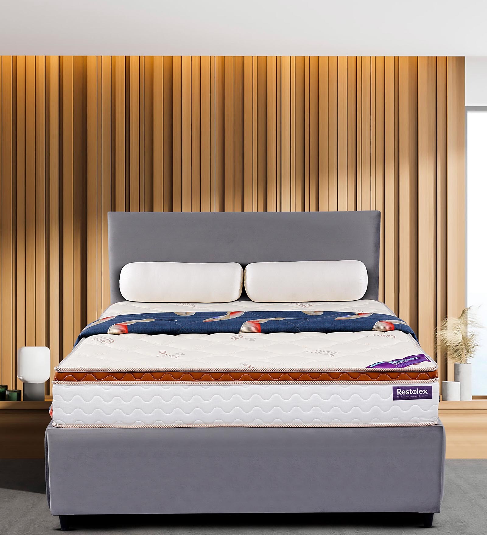 Buy Organic Pride 8 inch Bonnell Spring Queen Size Mattress at 15 OFF