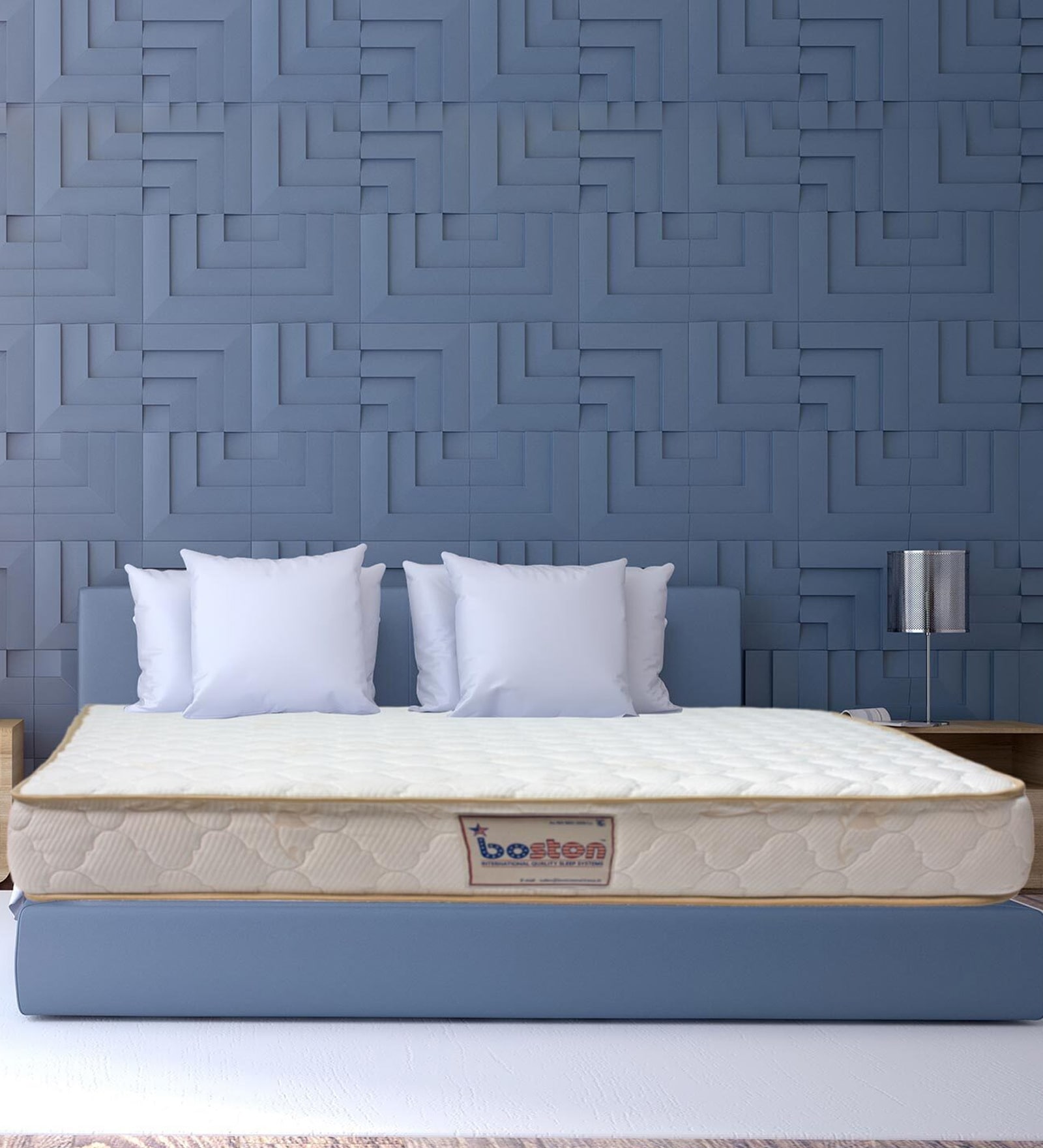 Organic Ergonomic 75x48x9 inch Latex Queen Size Mattress