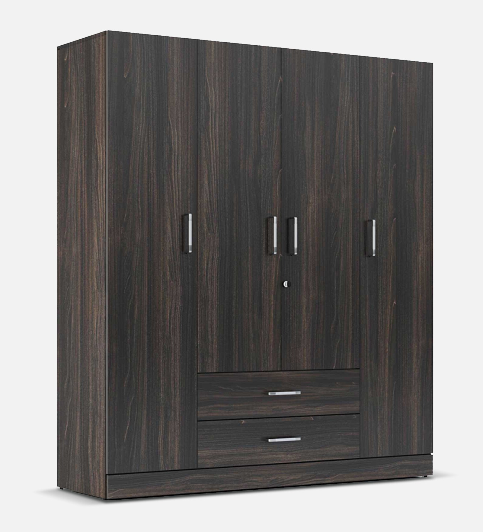 Organza Plus 4 Door Wardrobe In Wenge  Colour
