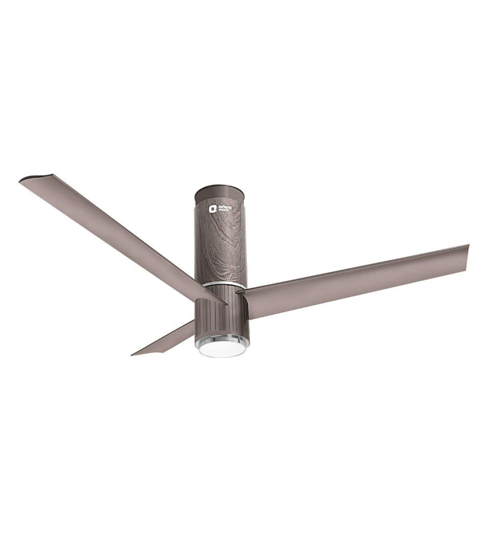 Orient Electric Aeroslim 1200mm BLDC motor Smart Ceiling Fan with IOT, Remote & Under light (Brown) Alexa and Google Assistant