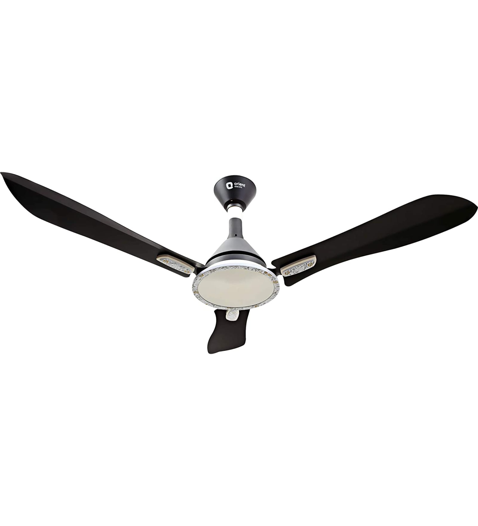 Orient Electric Areta Trendz 1200mm High Speed Ceiling Fan (Metallic Black)
