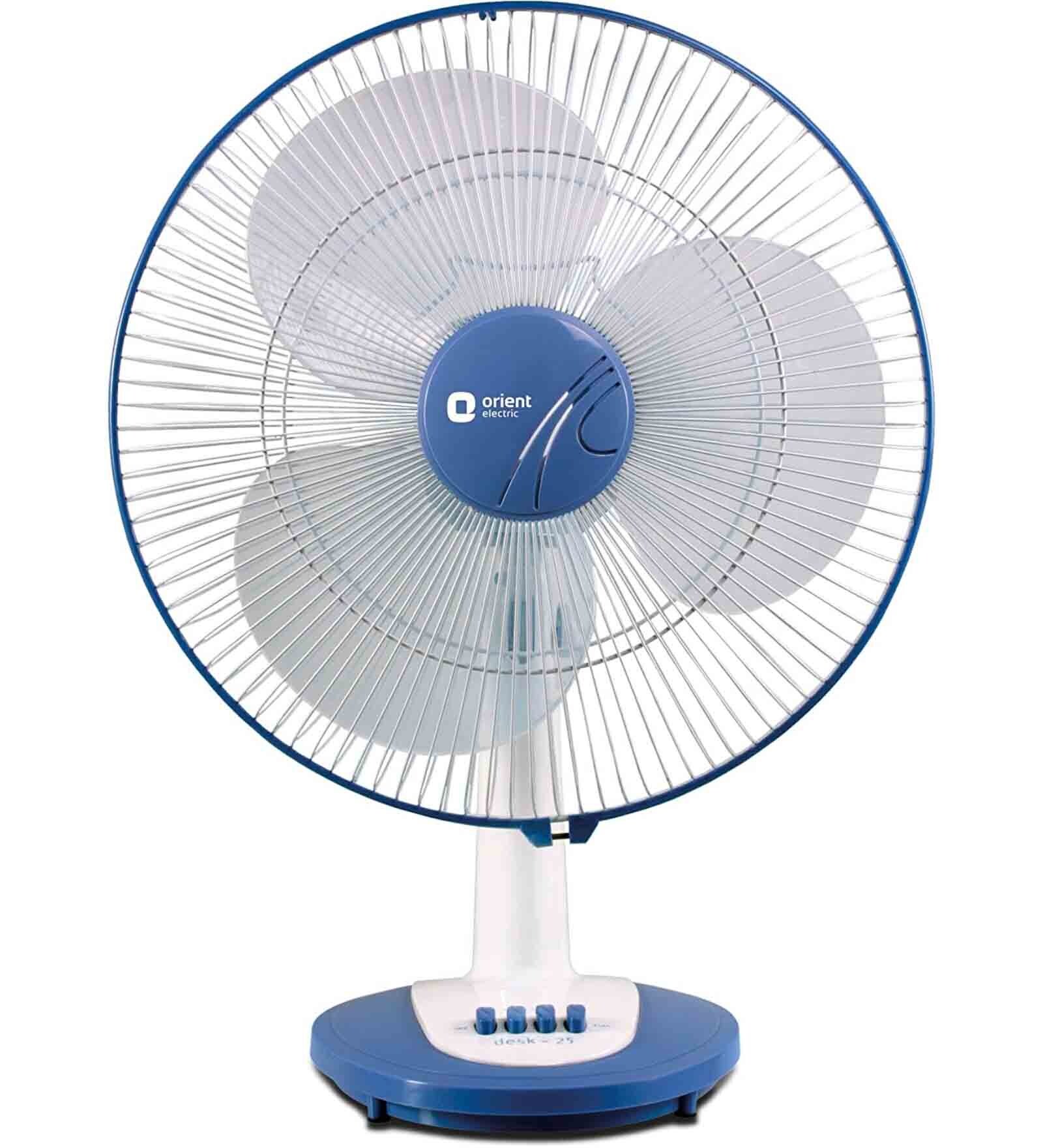 Buy Orient Electric Desk25 400mm Table Fan (Crystal White) at 13 OFF
