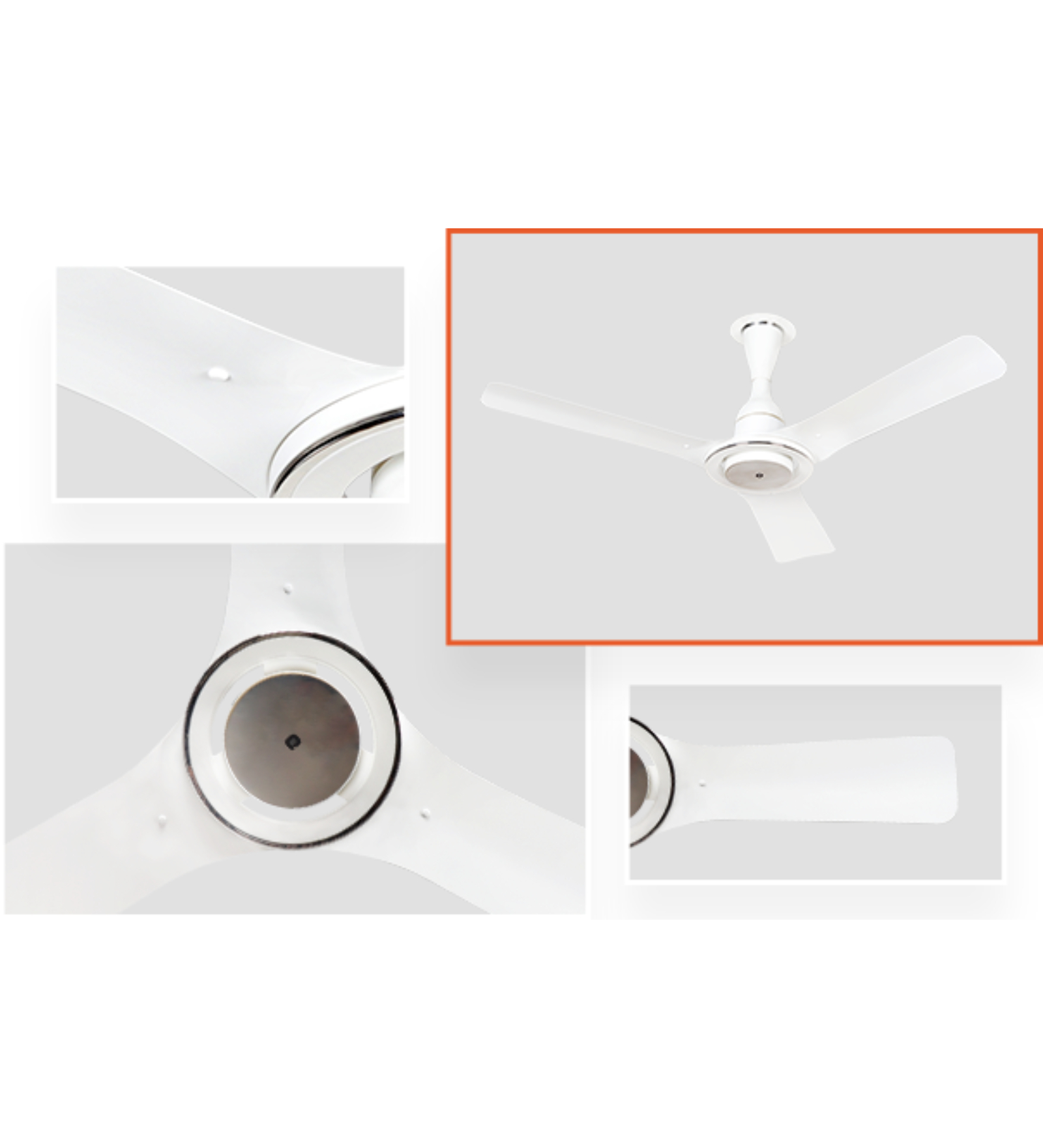 Orient Electric I-Float 1200mm Energy Efficient Ceiling Fan (White) 5 Star IOT Enabled Compatible with Alexa and Google Assistant