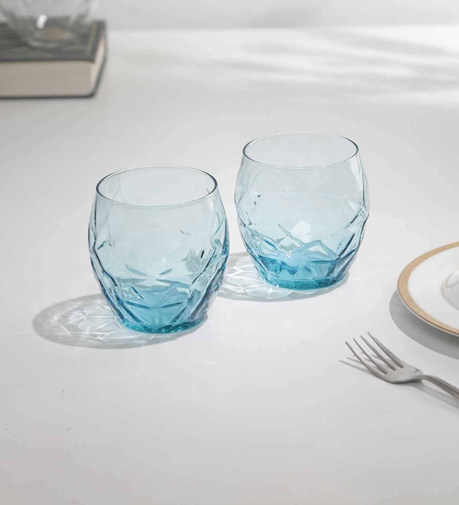 Oriente 400ml Blue Glass (Set of 6) Everyday Glasses