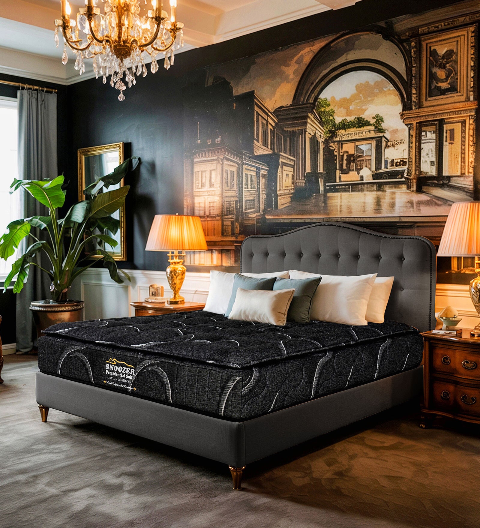 Original Presidential Suite 12 Inch Pocketed Spring King Size Mattress Original Presidential Suite 12 Inch Pocketed Spring King Size Mattress