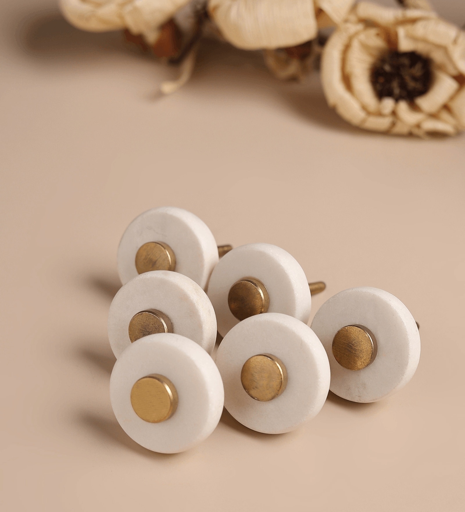 Orla Marble Knob set of 6