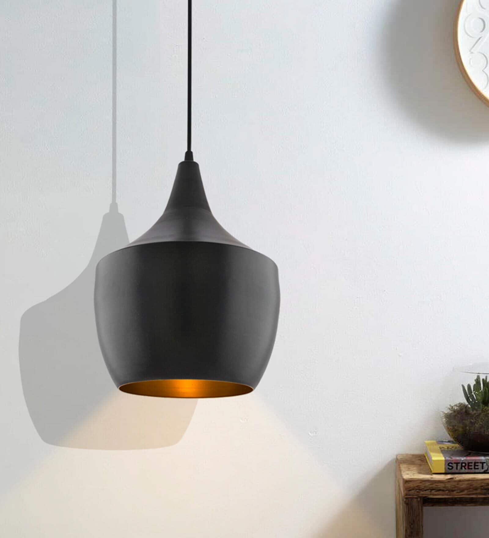Orlando Black Metal Hanging Light