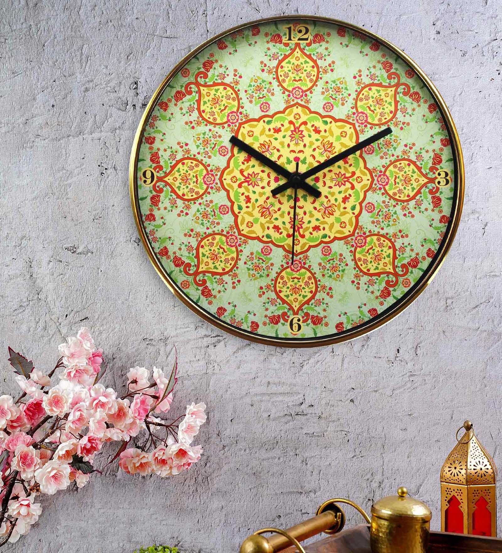 Ornate Mughal Wall Clock