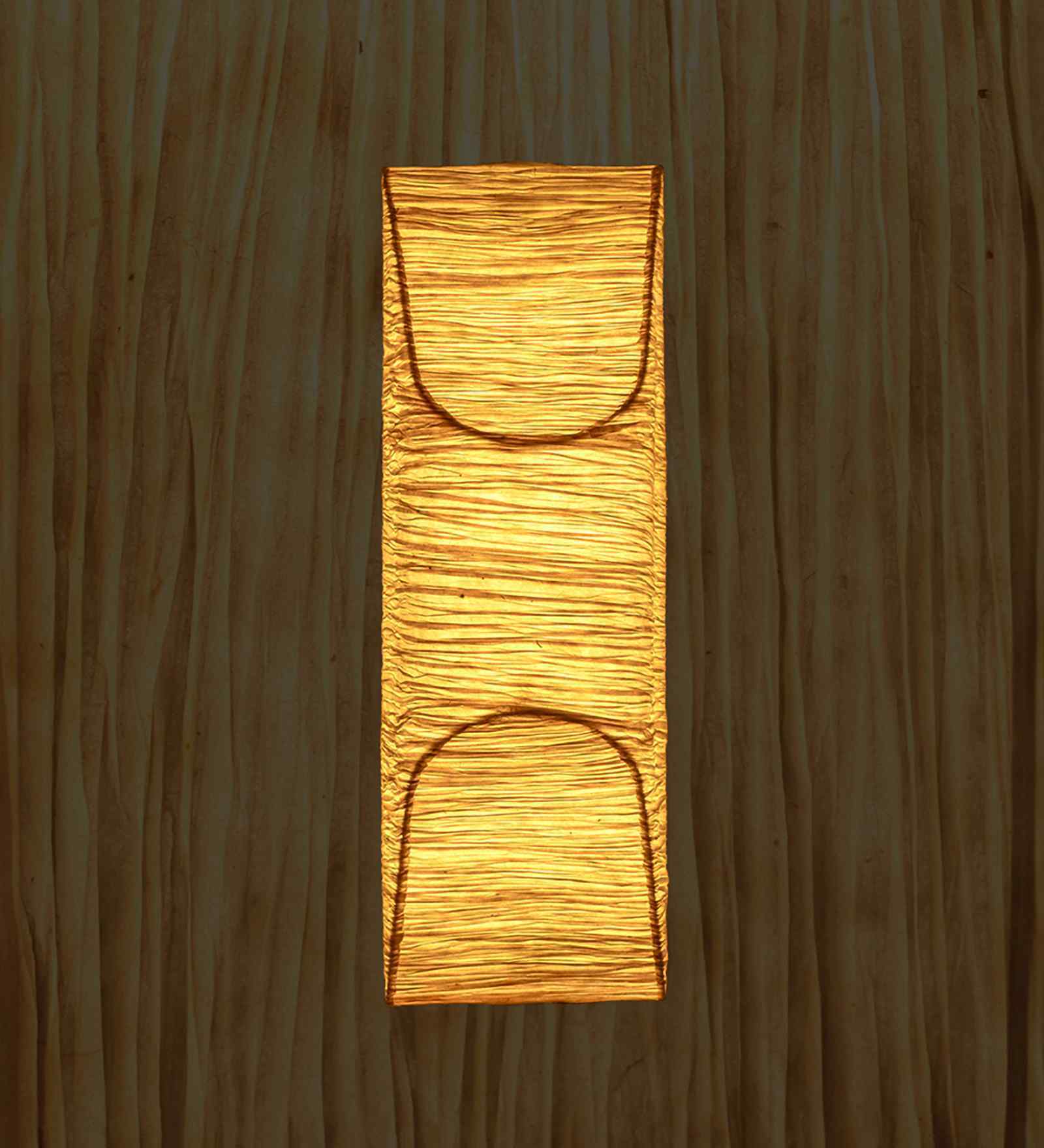 ORONYO-SAHIL | Handcrafted Wall Lamp | E27 holder | With Bulb | RIPPL Lighting