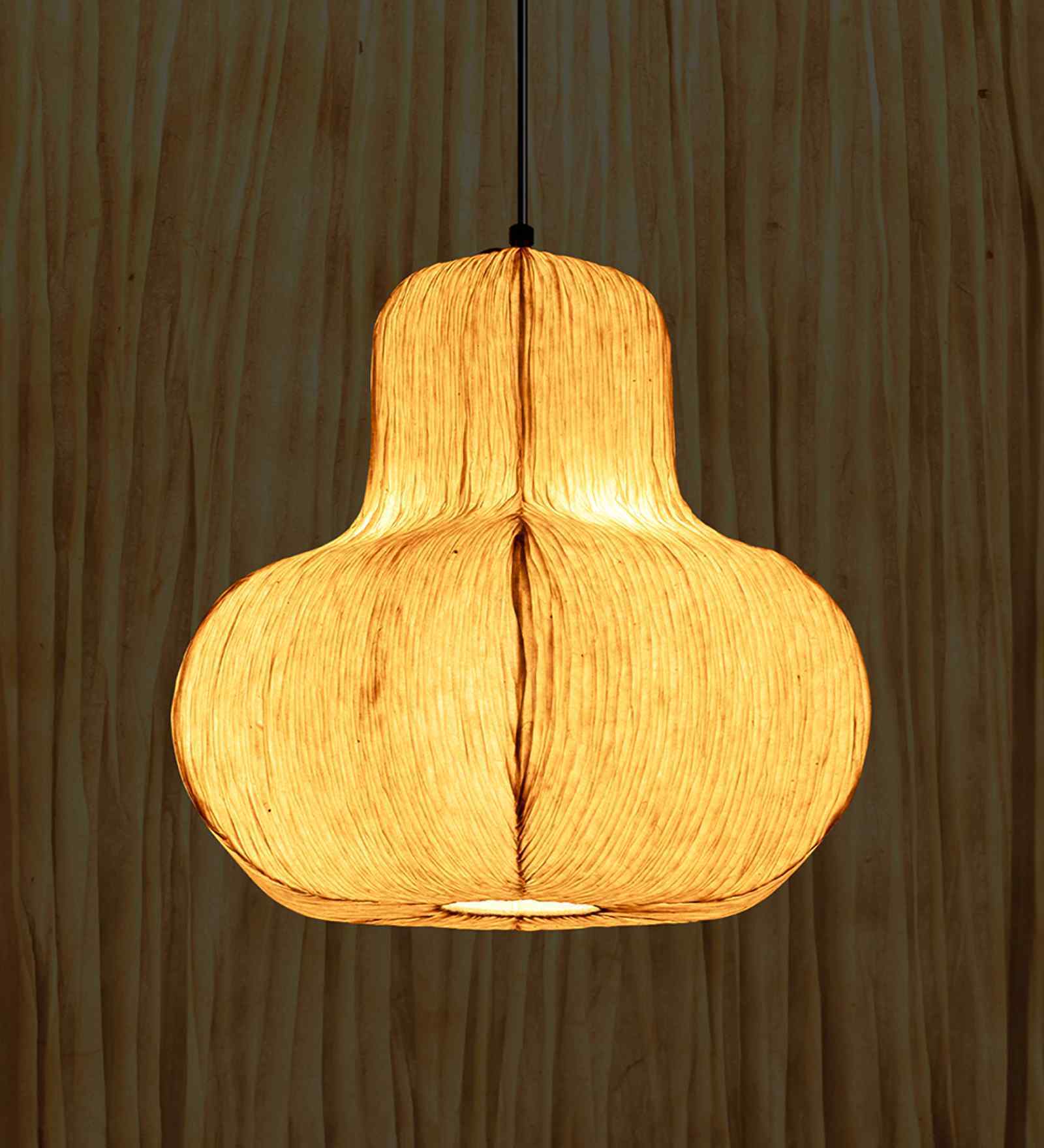 ORONYO Tusharika Handcrafted Pendant Lamp with Bulb (E27 Holder)