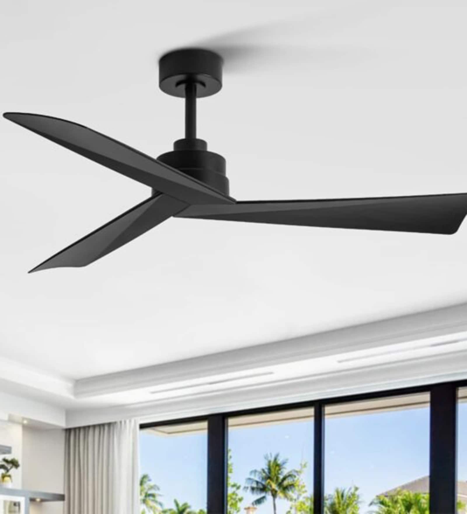 Orra Smart Fan Black Metal , Google & Alexa Remote & App Control