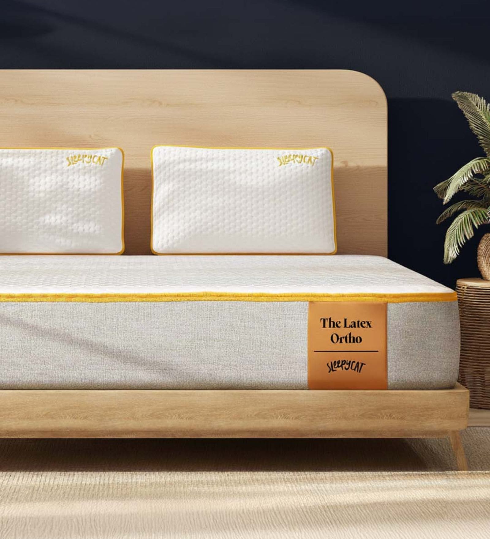 Ortho Latex With Pinhole Technology 6 Inches King Size Mattress