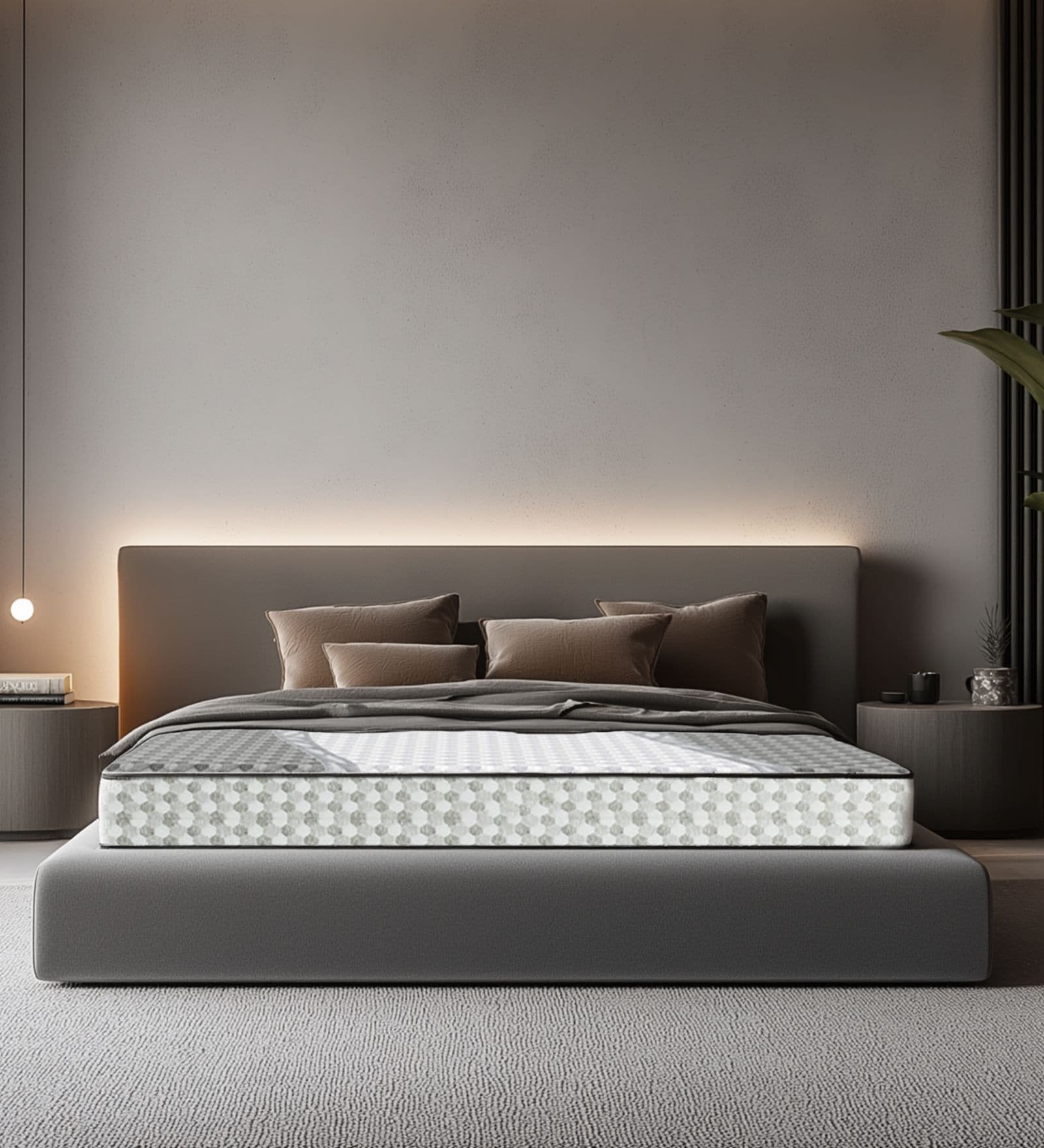 Ortho Pro Foam 5 Inches Memory Foam Single Size Mattress