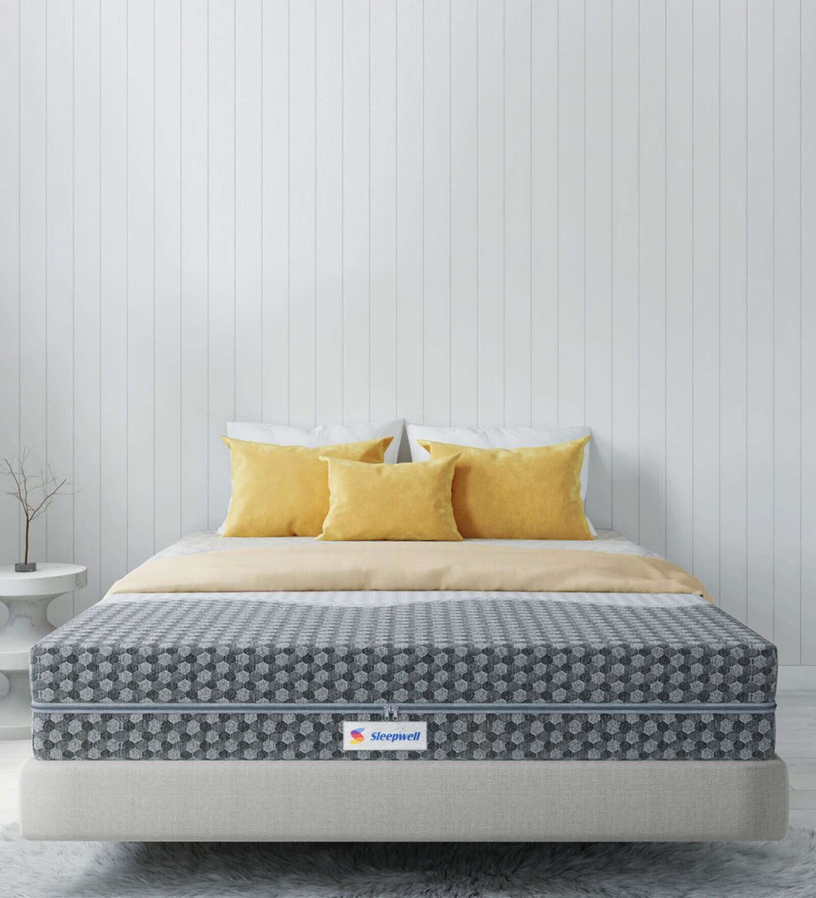 Buy OrthoPro 84 Length 6 inch Pocketed Spring King Size Mattress at 10