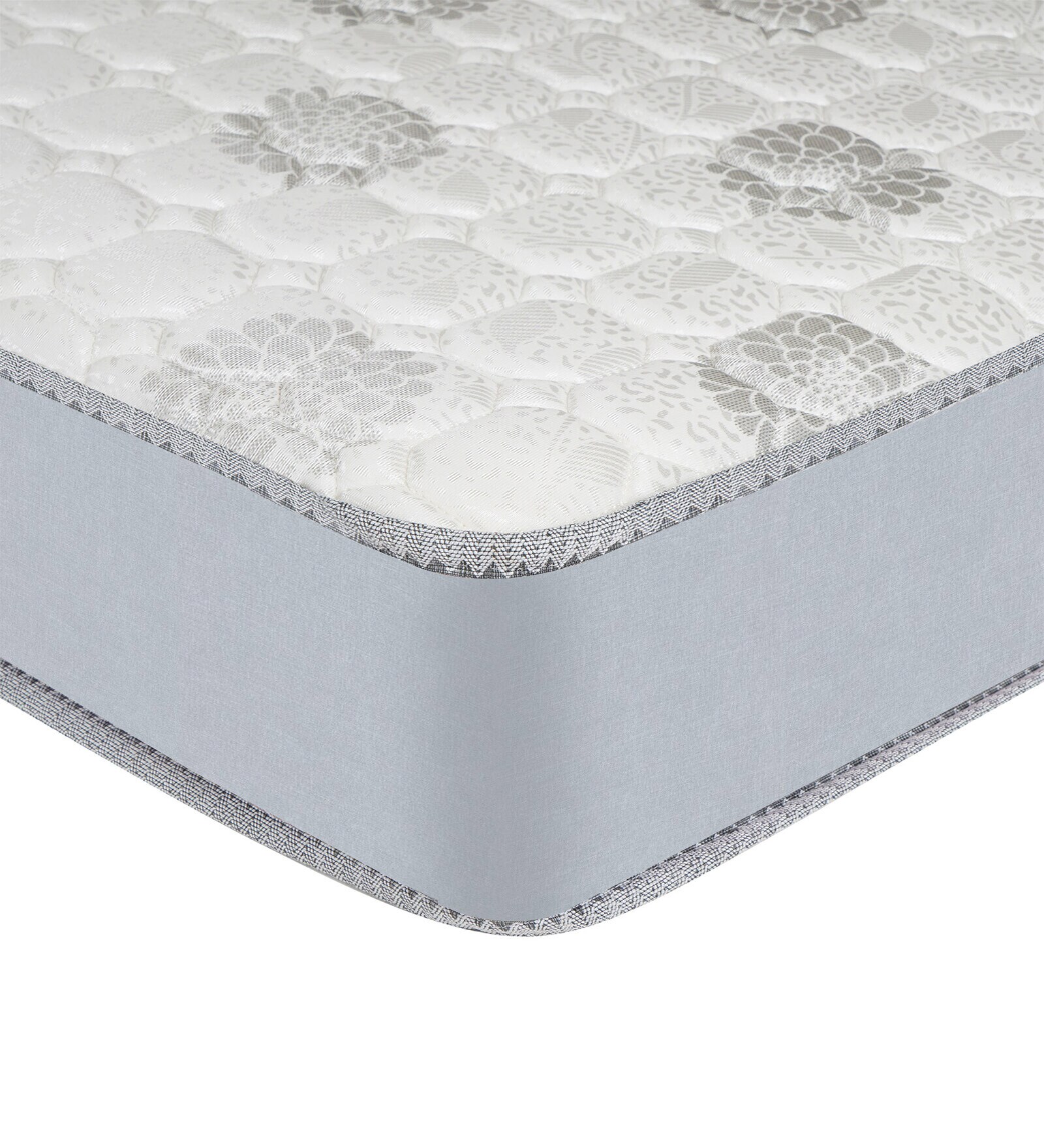Lumbar Support Single Size Orthopaedic  Bonded Foam Mattress (White, 75x36x5)