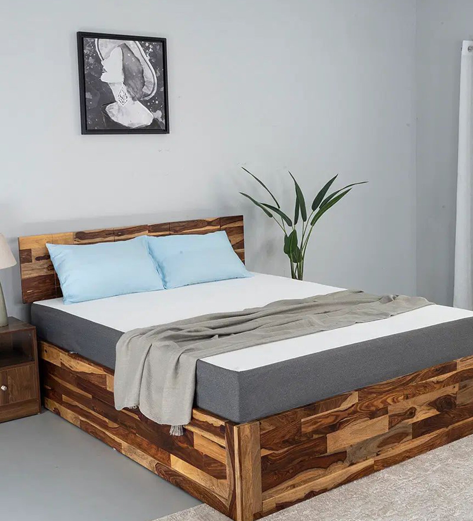 Buy Orthopedic 5 inch Memory Foam & HR Foam King Size Mattress at 20