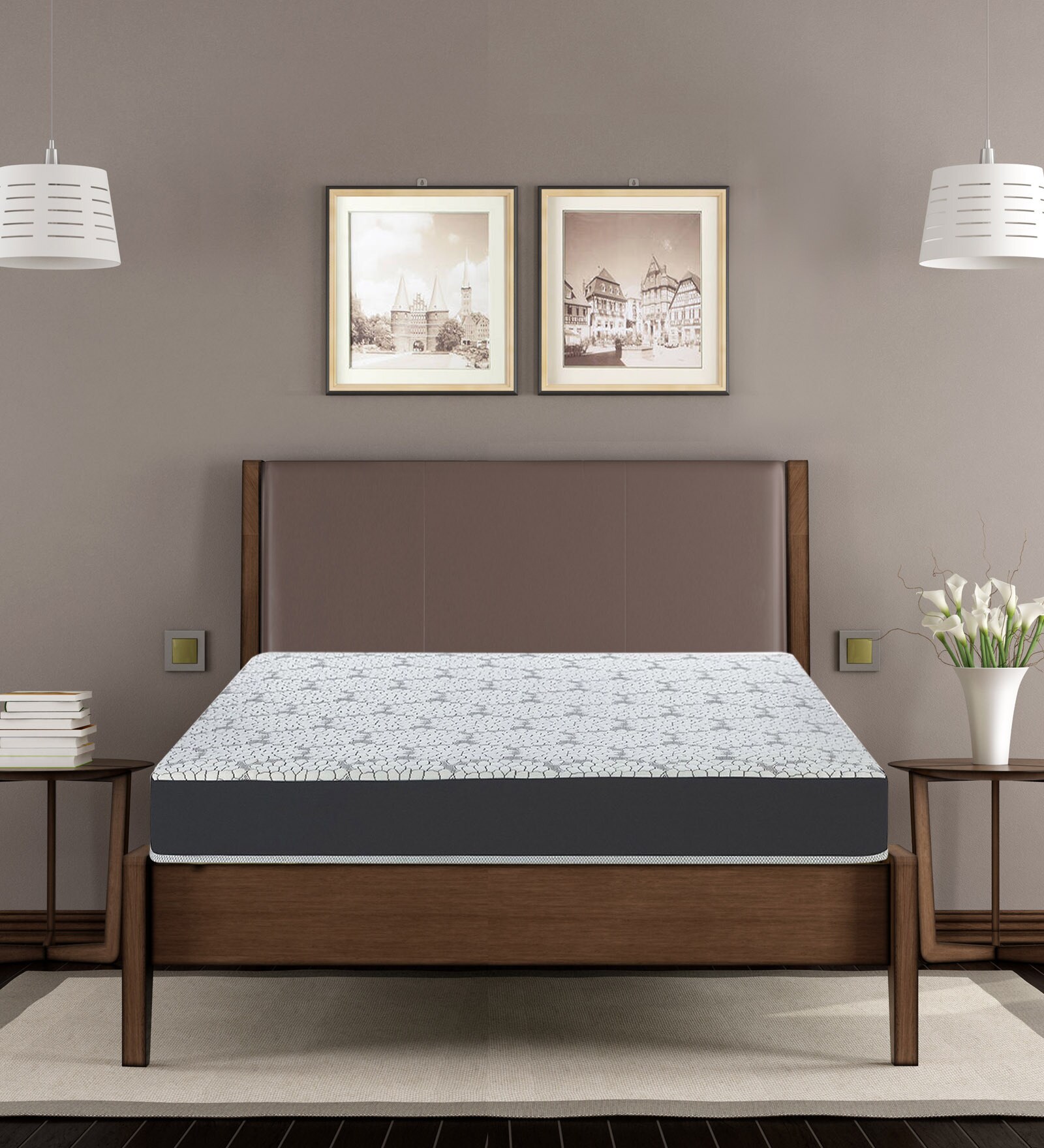 Buy Orthopedic 75 x 36 x 5 Inch Anti Skid Memory Foam Single Mattress