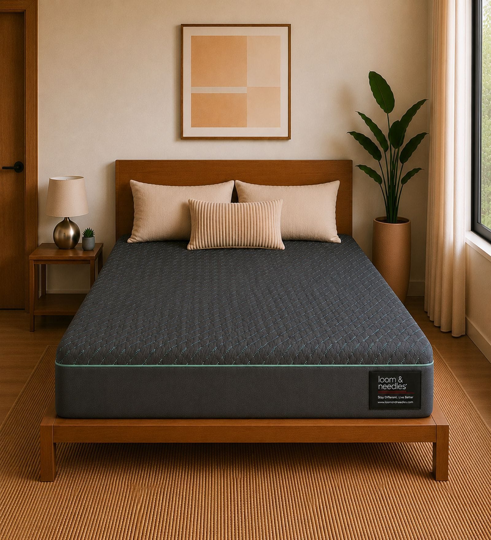 Orthopedic Multi Layered 5 Zoned Cooling Gel 6 Inch Memory & HR Foam Mattress In Queen Size Orthopedic Multi Layered 5 Zoned Cooling Gel 6 Inch Memory & HR Foam Mattress In Queen Size
