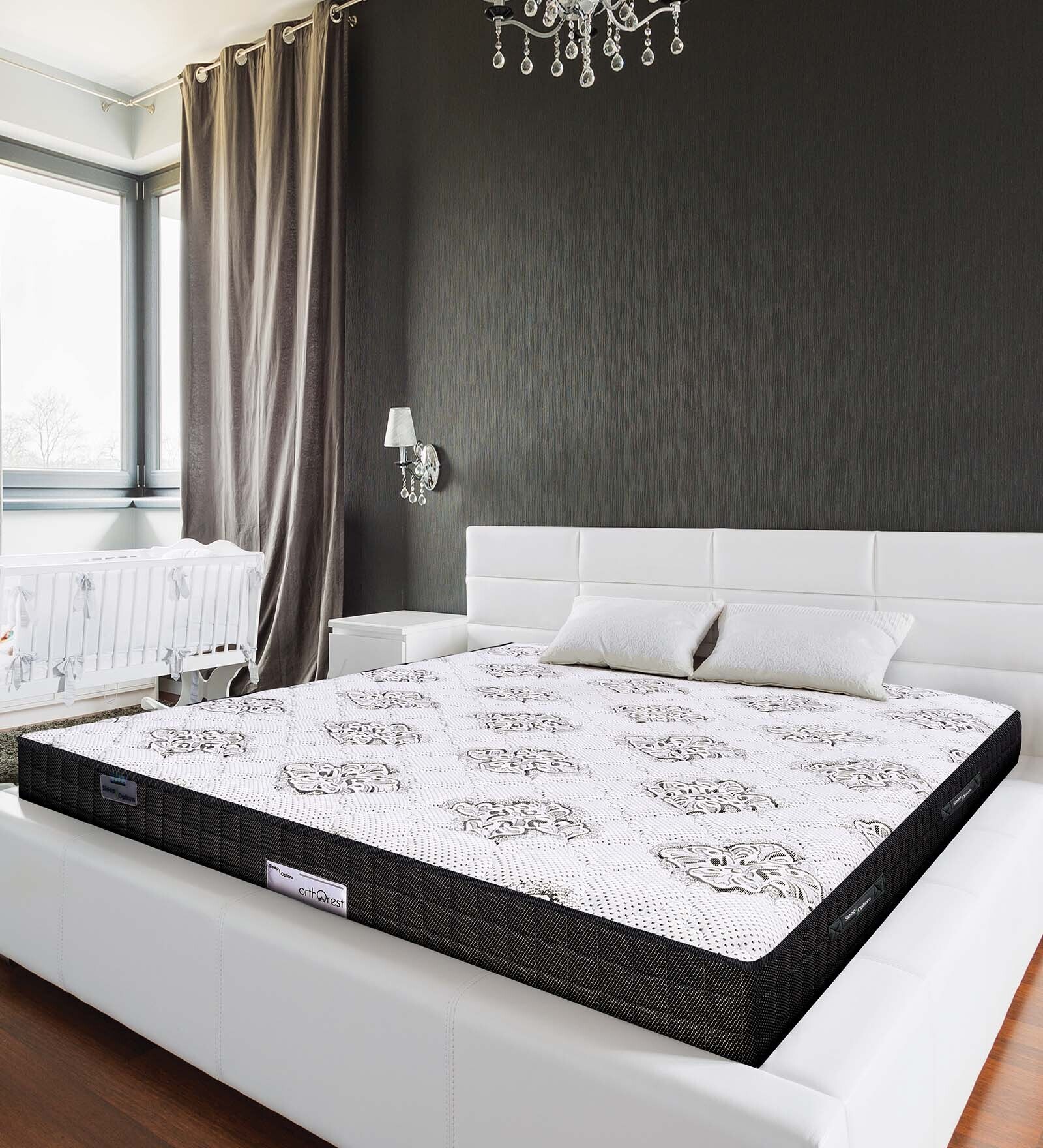 Orthorest 6 inch Rebonded Foam King Size Mattress Orthorest 6 inch Rebonded Foam King Size Mattress