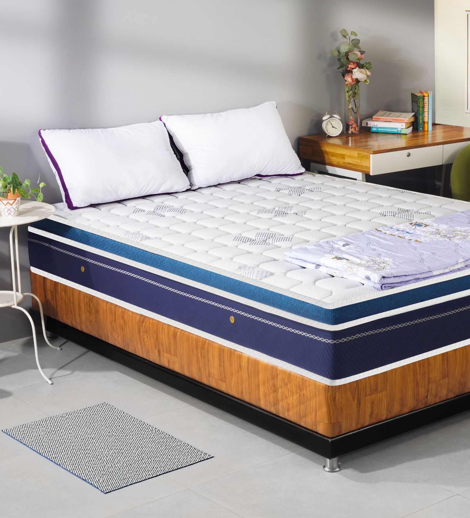 Orthoresto Backpro 8 Inches Rebonded Foam Queen Size Mattress Orthoresto Backpro 8 Inches Rebonded Foam Queen Size Mattress