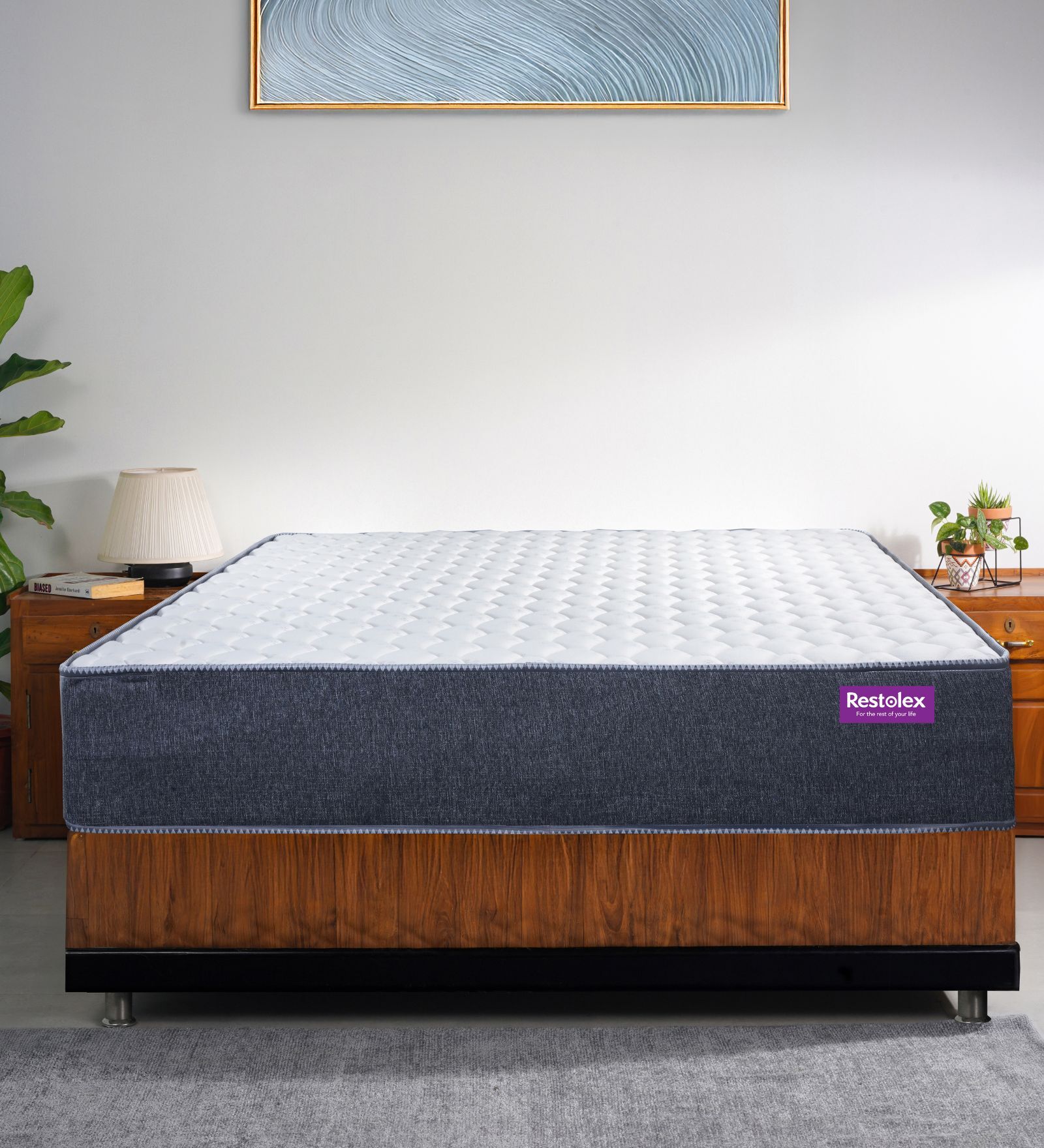 Orthoresto Ortho Classic 5 Inches Rebonded Foam King Size Mattress Orthoresto Ortho Classic 5 Inches Rebonded Foam King Size Mattress