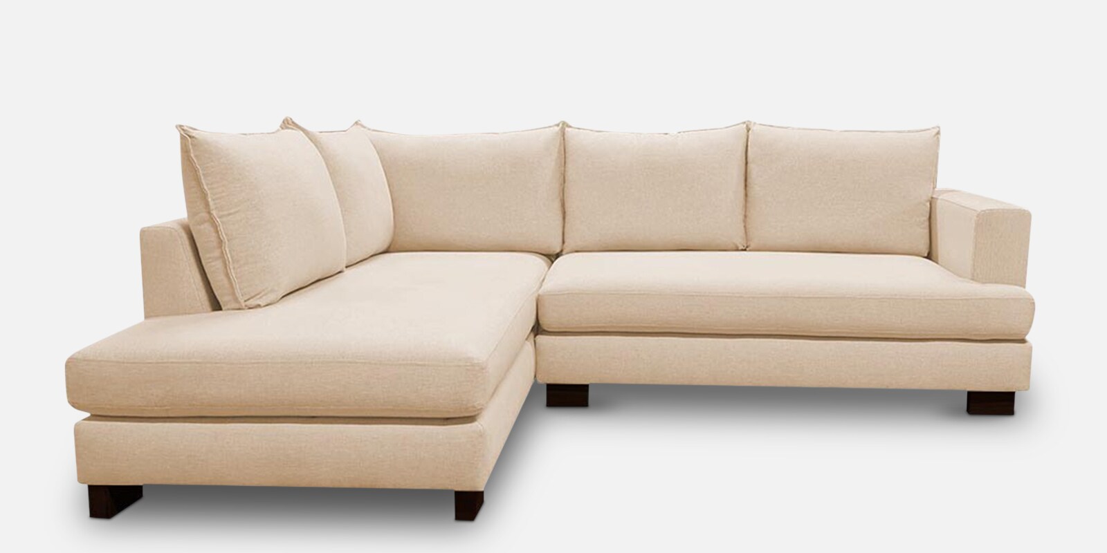 Orren RHS Sectional Sofa in Off White Orren RHS Sectional Sofa in Off White