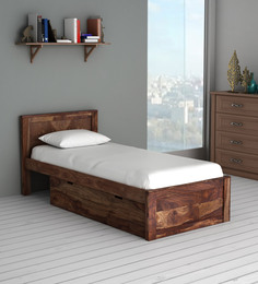 single cot with storage designs