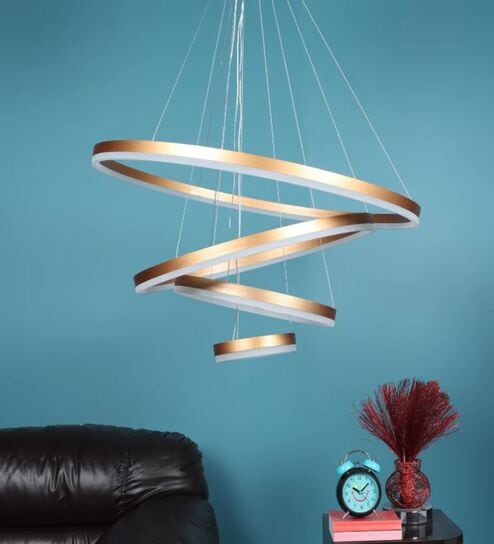 Orbit Spiral LED Chandelier