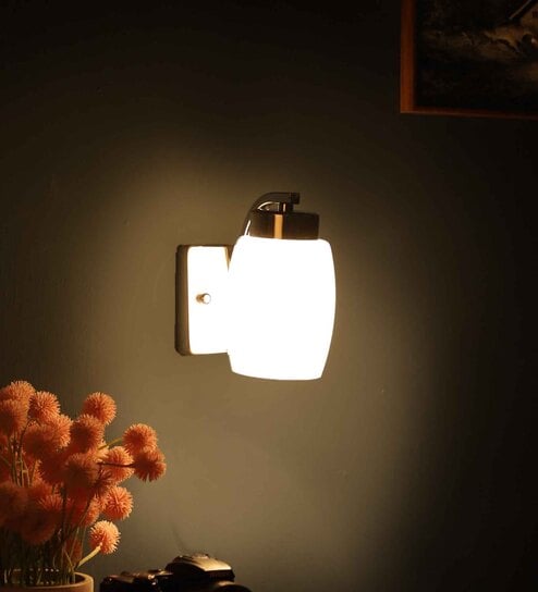 Ordinary Medulla Chrome Metal Wall Lights