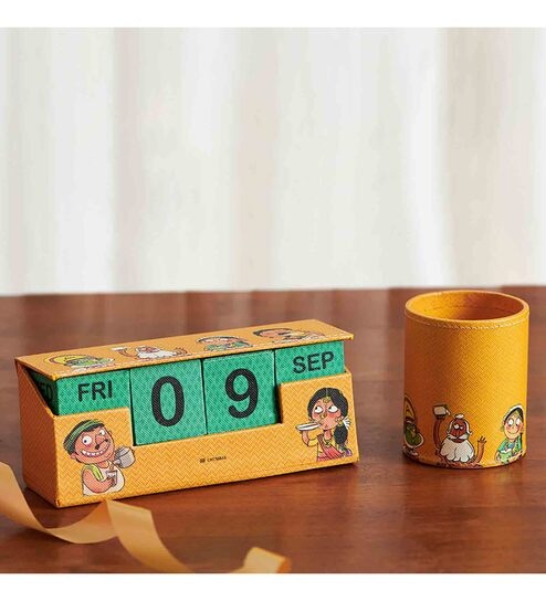 Organisers Obsession Calendar Pen Holder Gift Set