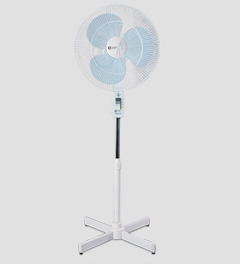 Buy 400 Mm White Pedestal Fan By Orient Online Pedestal Fans