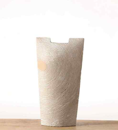Orira Resin Table Vase (White)