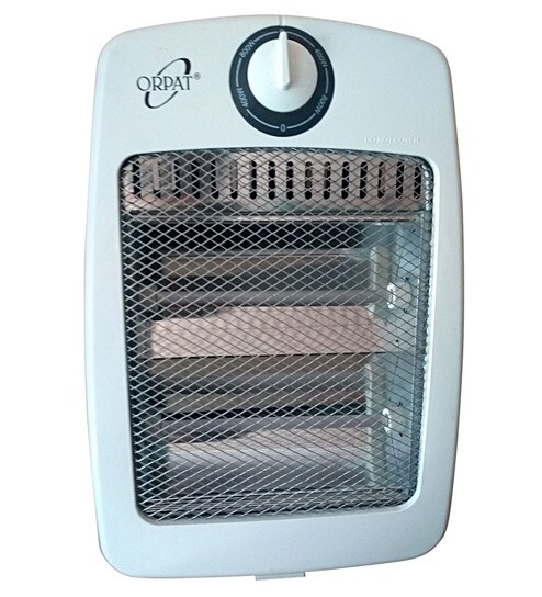 Orpat Qqh 1290 800 Watt Gun Metal Halogen Heater