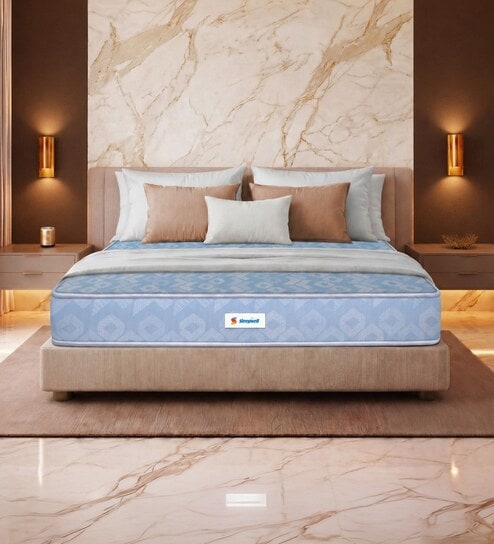 Ortho 6 Inches Foam Single Size Mattress in Blue Colour