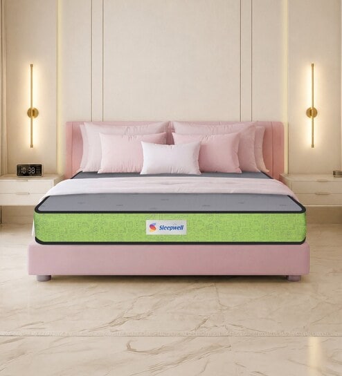 Ortho Pro 8 Inches Foam King Size Mattress in Orange Colour