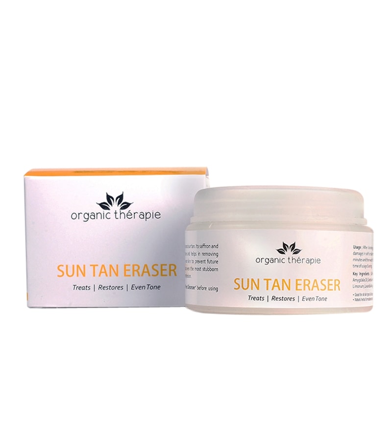 Organic Therapie Sun Tan Eraser Sun Tan Removal Cream & Pack 50 gms