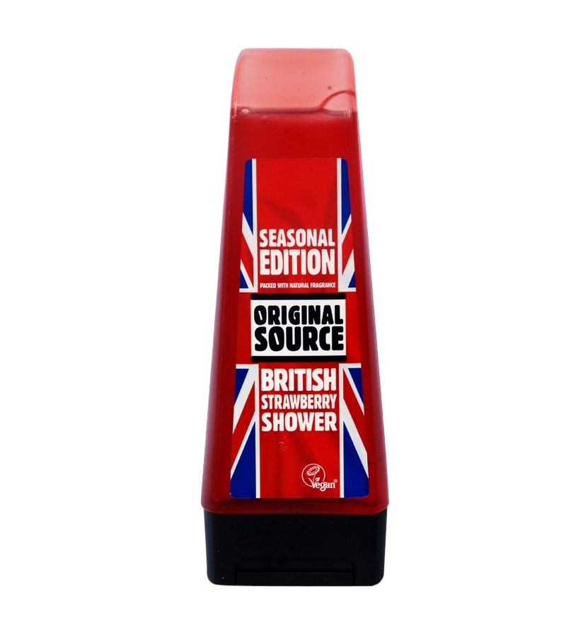 strawberry shower gel