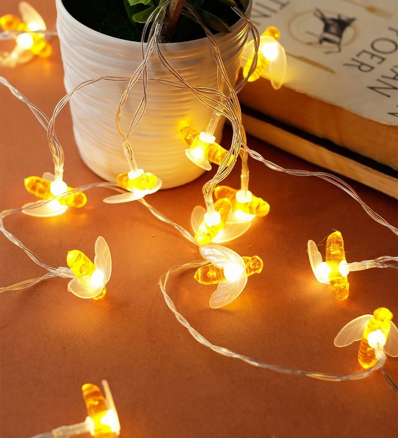 Buy Orange 5 Meter Bee LED String Light by Aesthetic Home Solutions ...