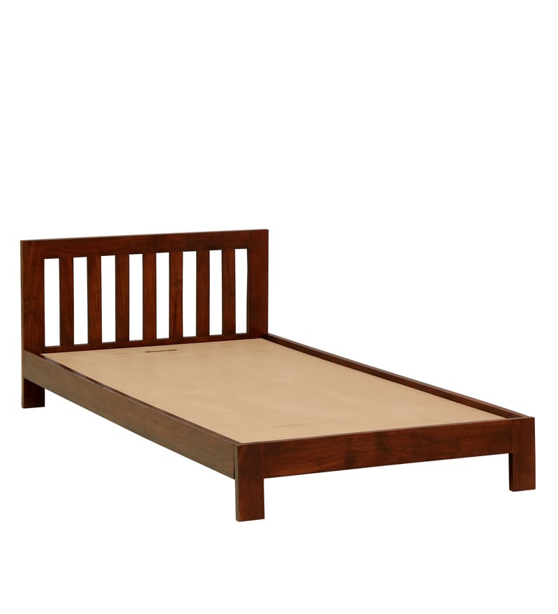 Buy Orian Solid Wood Single Bed In Honey Oak Finish By Woodsworth