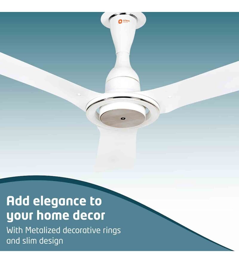 Buy Orient Electric IFloat 1200mm Energy Efficient Ceiling Fan (White