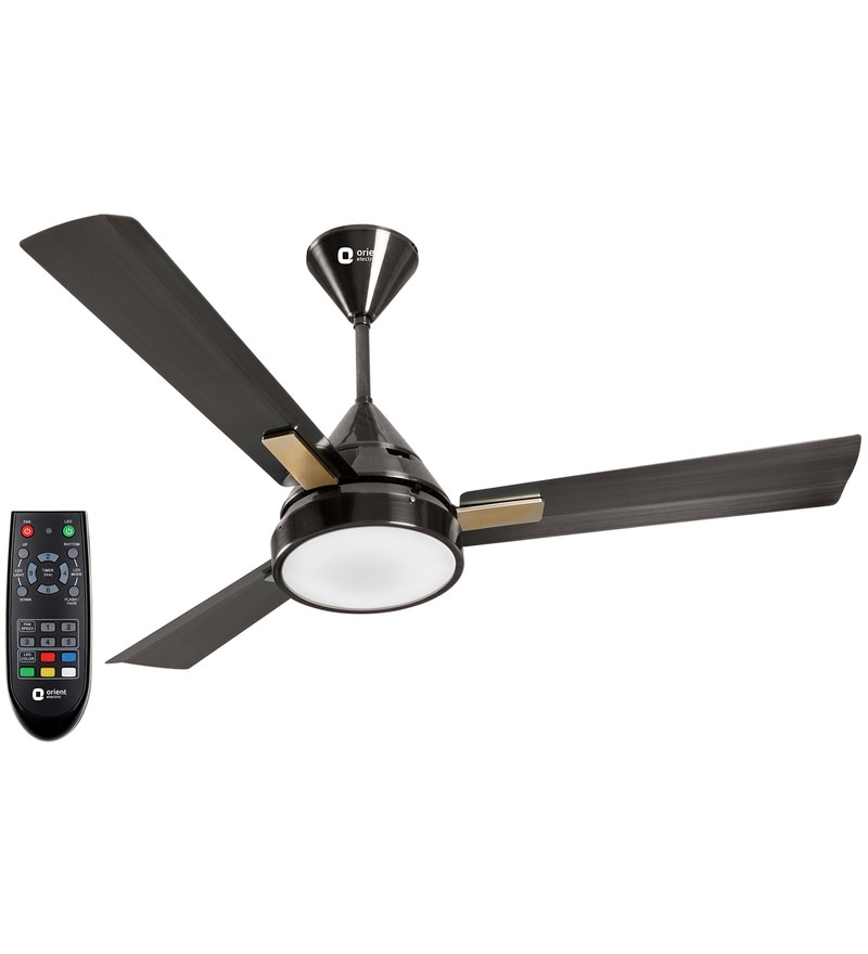 Buy Orient Spectra Brushed Brass 1200mm Designer Ceiling Fan Online