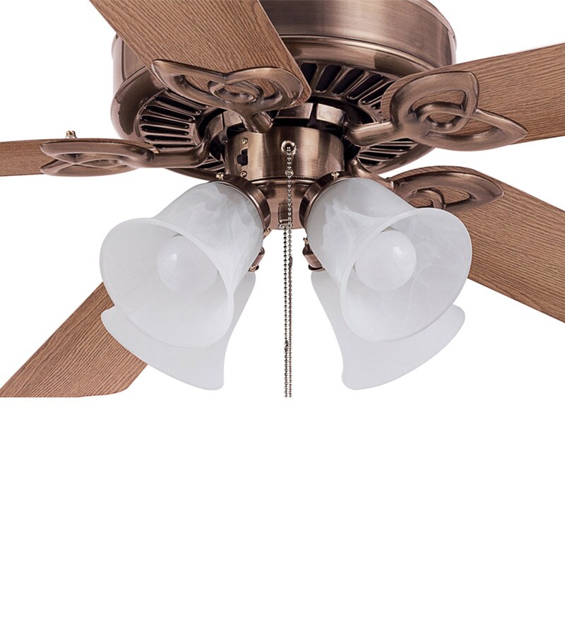 Buy Orient Subaris Motor Antique Copper Ceiling Fan with Light Online